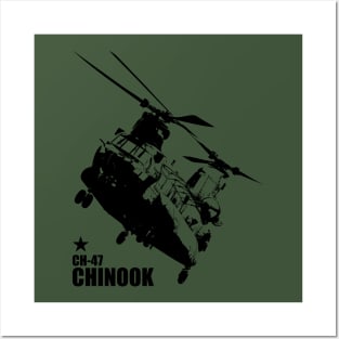 CH-47 Chinook Posters and Art